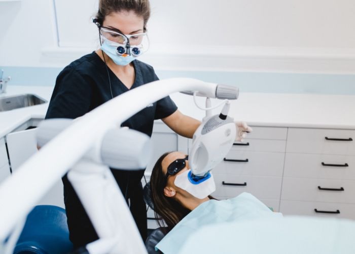 In-chair Teeth Whitening